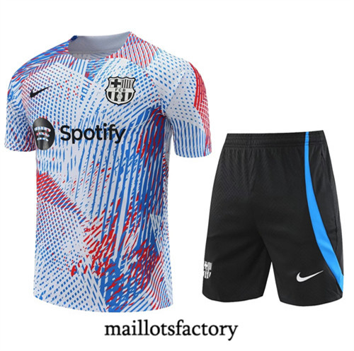 Achat Maillot du Barcelone + Short 2022/23 Bleu fac tory s0342
