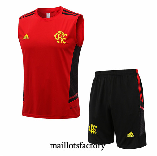 Maillots factory 23298 Kit d'entrainement Maillot du Flamengo Debardeur 2022/23 Rouge Pas Cher Fiable