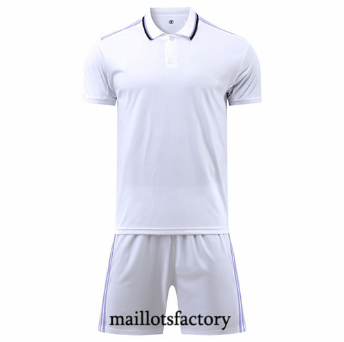 Maillots factory 23308 Kit d'entrainement Maillot du Without brand logo + Short 2022/23 Blanc Pas Cher Fiable