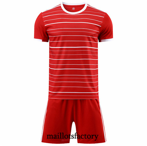 Maillots factory 23311 Kit d'entrainement Maillot du Without brand logo + Short 2022/23 Rouge Pas Cher Fiable