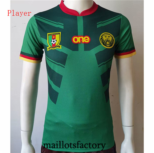 Maillots factory 23551 Maillot de Player Cameroun 2022/23 Domicile Vert Pas Cher Fiable