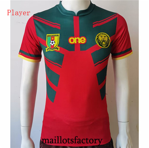 Maillots factory 23553 Maillot de Player Cameroun 2022/23 Third Rouge Pas Cher Fiable