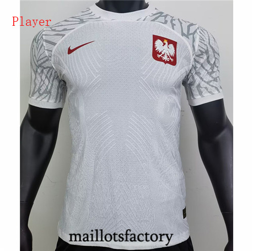 Maillots factory 23567 Maillot de Player Pologne 2022/23 Domicile Pas Cher Fiable
