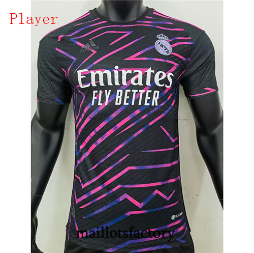 Achat Maillot du Player Real Madrid 2023/24 Noir/Rouge fac tory s0208