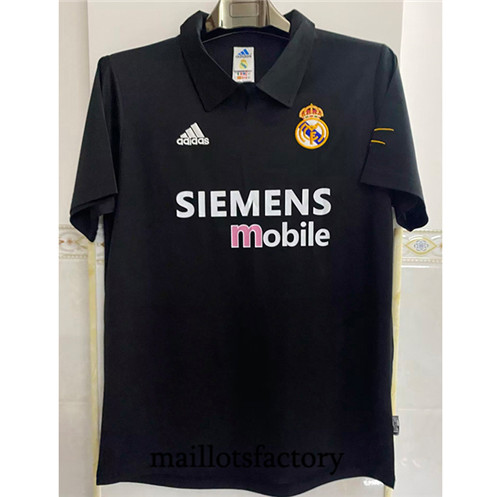 Achat Maillot du Retro Real Madrid 2002-2003 Exterieur fac tory s0285