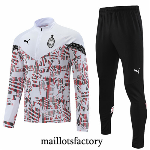 Maillots factory 23155 Survetement du foot AC Milan 2022/23 Pas Cher Fiable